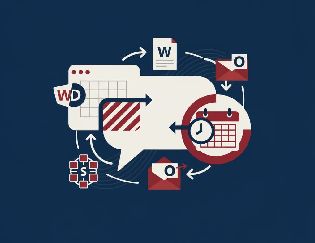 Deep integration with Microsoft 365